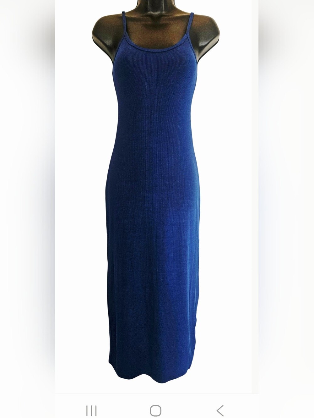 ZENANA  Ribbed Tank Dress NWOT